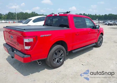 2023 Ford F-150 Lariat из США, поврежденный, VIN 1FTEW1C52PKD05161
